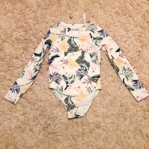 Roxy rashguard swimsuit